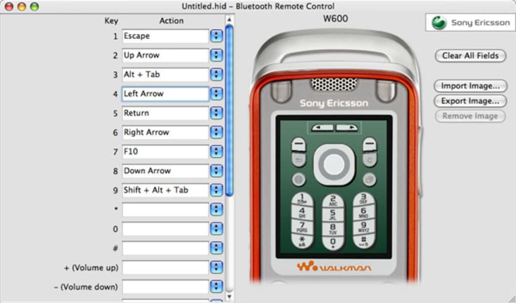 bluetooth remote control for mac